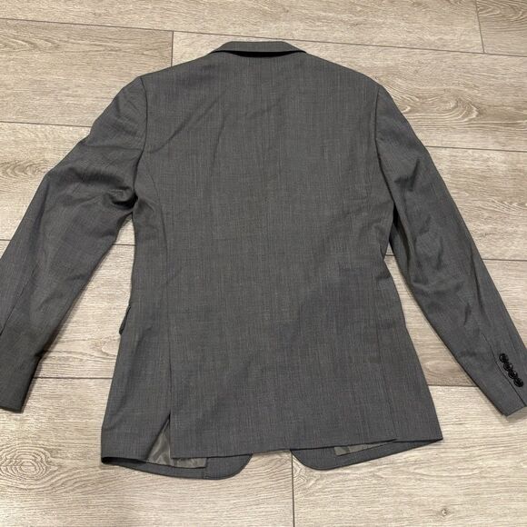 Bonobos Blazer Mens 38R Gray Wool Slim Fit Sport Coat Suit Jacket - Picture 6 of 10